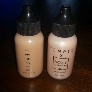 Temptu Liquid Bronzer and Liquid Glow